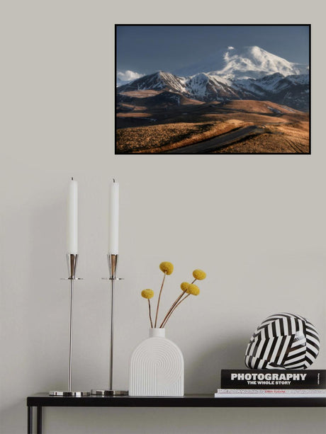 Mountain road Poster och Canvastavla