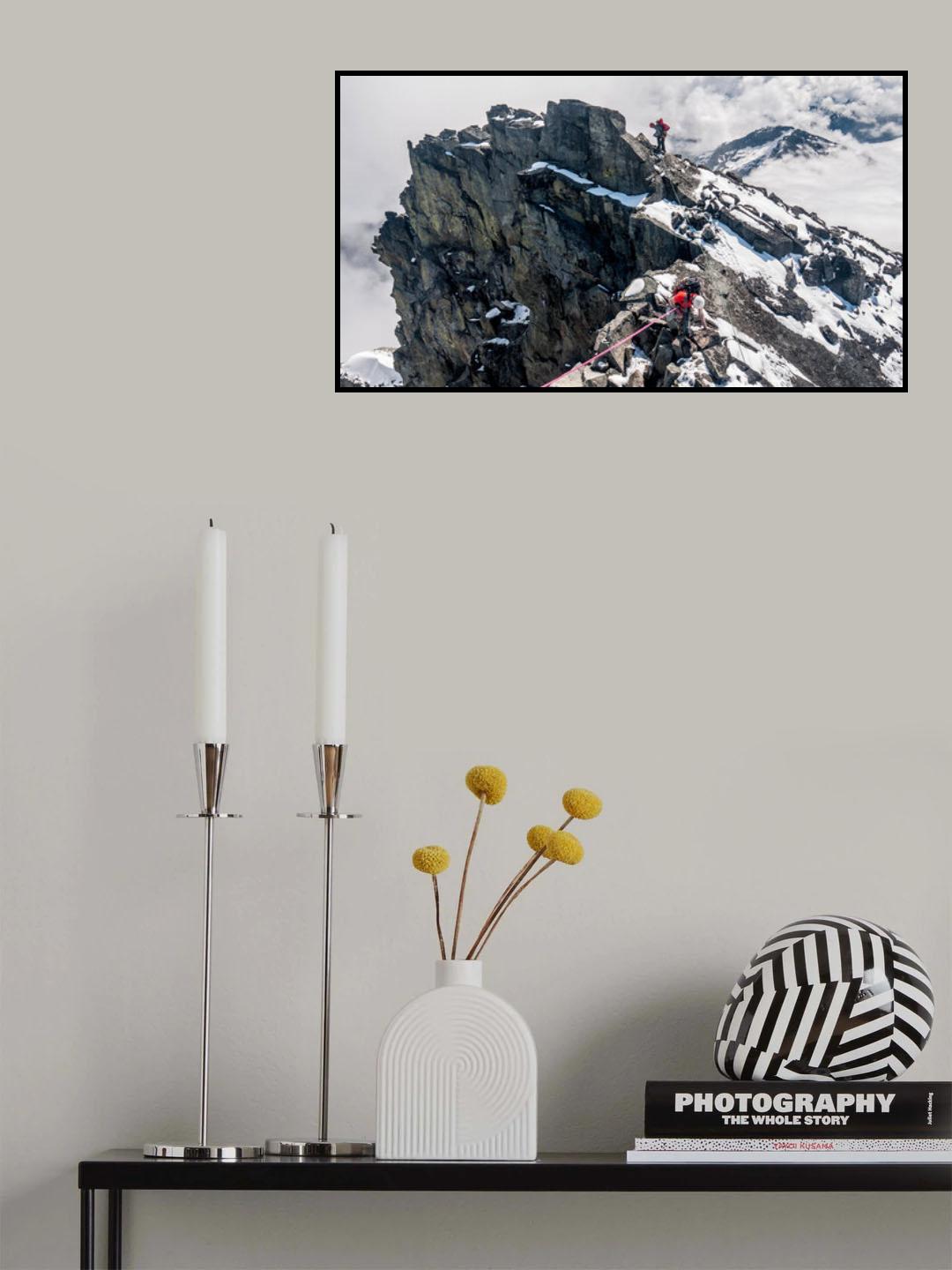 On Joffre Peak Poster och Canvastavla