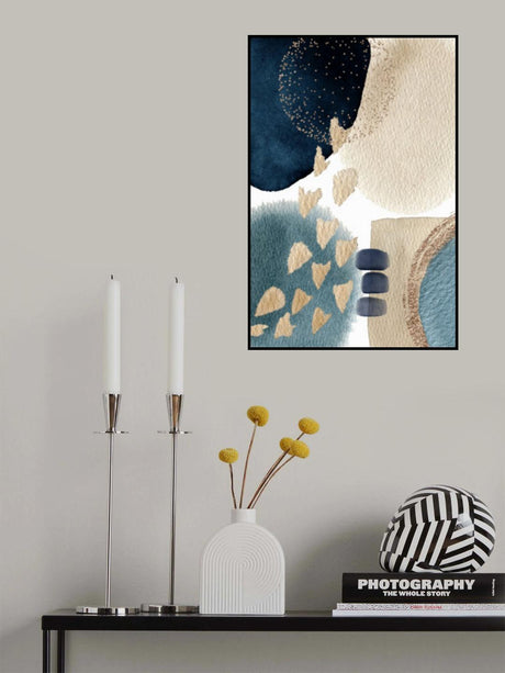 Blue Beauty-1 Poster och Canvastavla