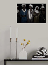 Gerewol festival by night-I - Niger Poster och Canvastavla