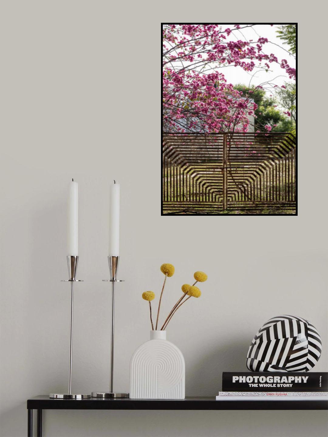 Garden Gate Poster och Canvastavla