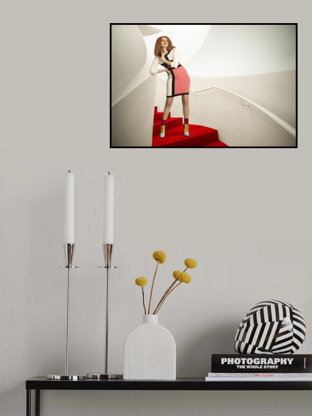 Red Poster och Canvastavla