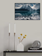 Sunrise at Lake Louise Poster och Canvastavla