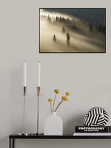 Golden fog Poster och Canvastavla