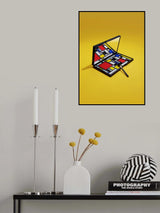 Mondrian Makeup Poster och Canvastavla