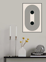 Black Boho Vibe Series #4 Poster och Canvastavla