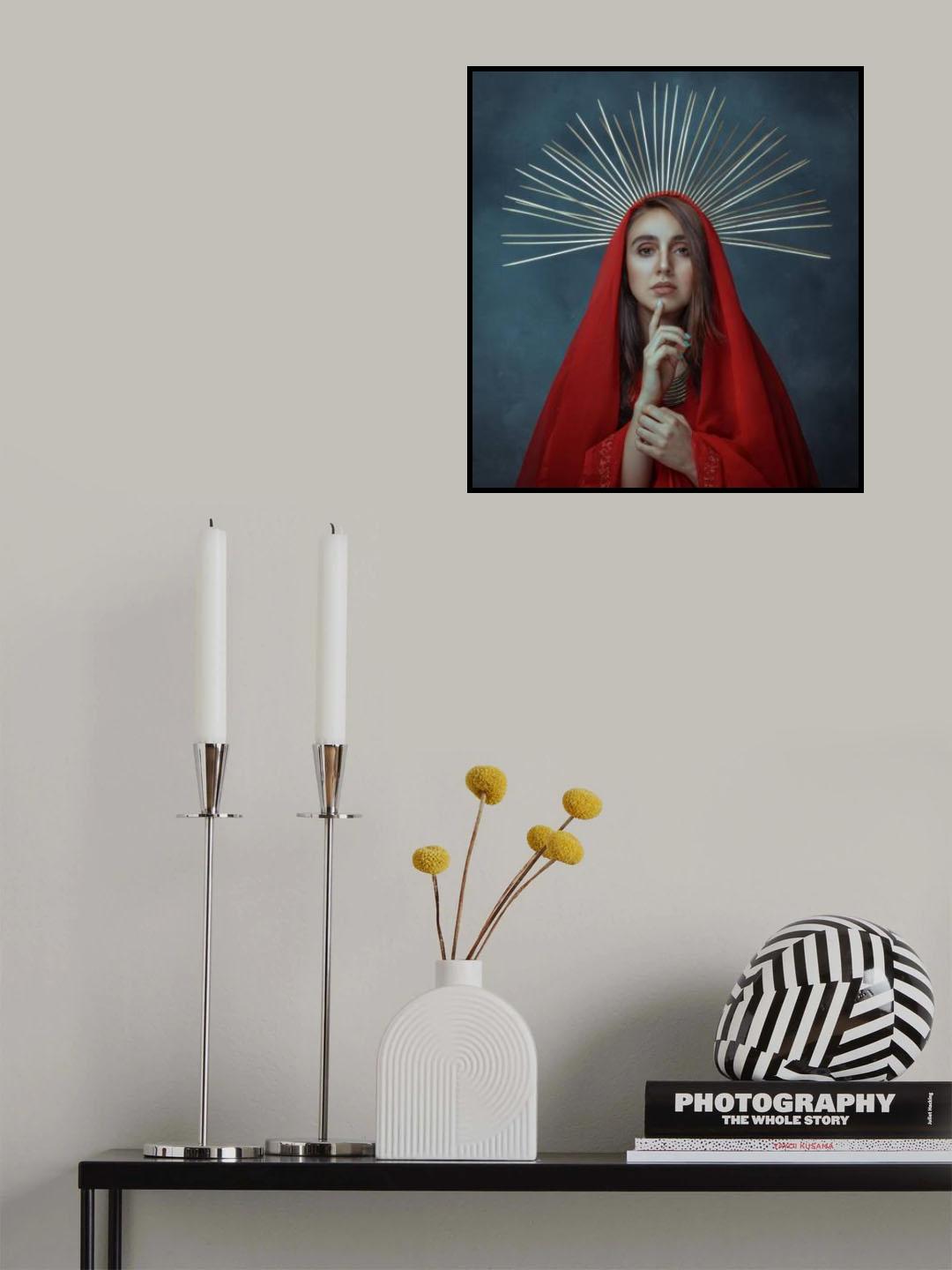 Saint angel Poster och Canvastavla