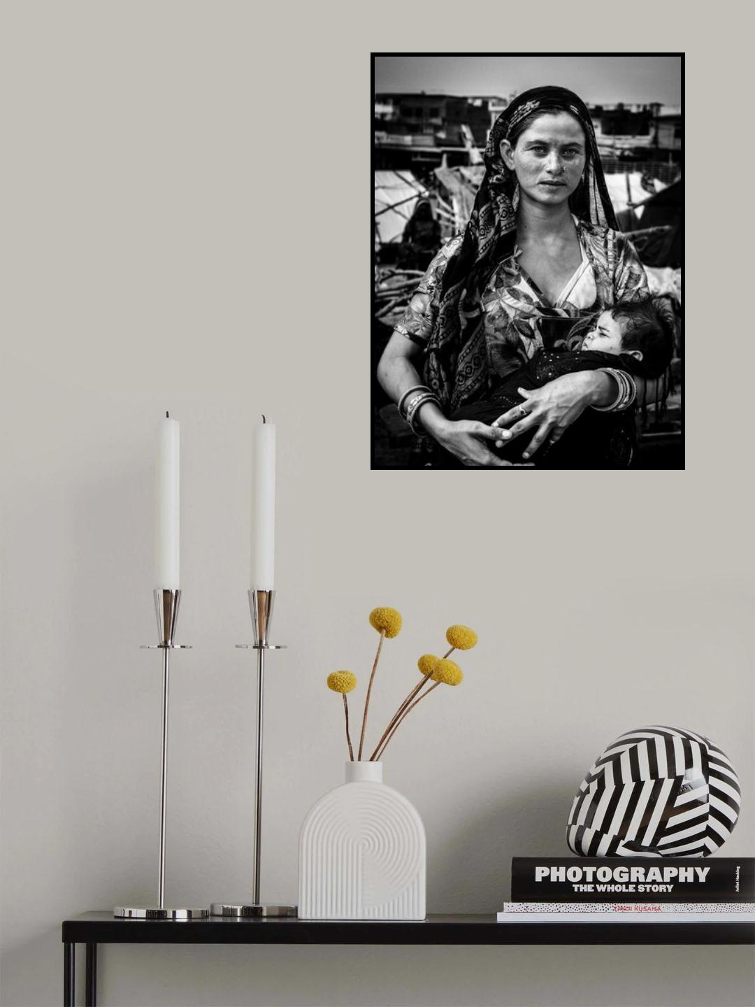 Woman &amp; Her Son Poster och Canvastavla