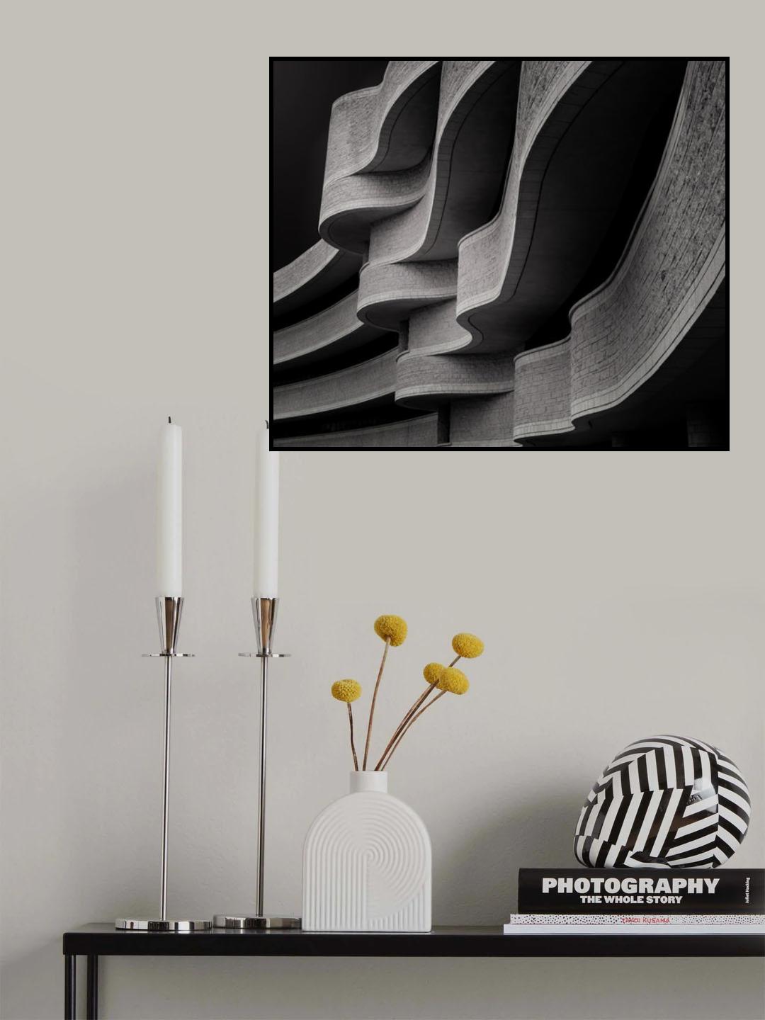 The Curve Poster och Canvastavla