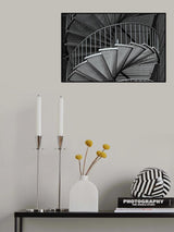 The spiral staircase Poster och Canvastavla