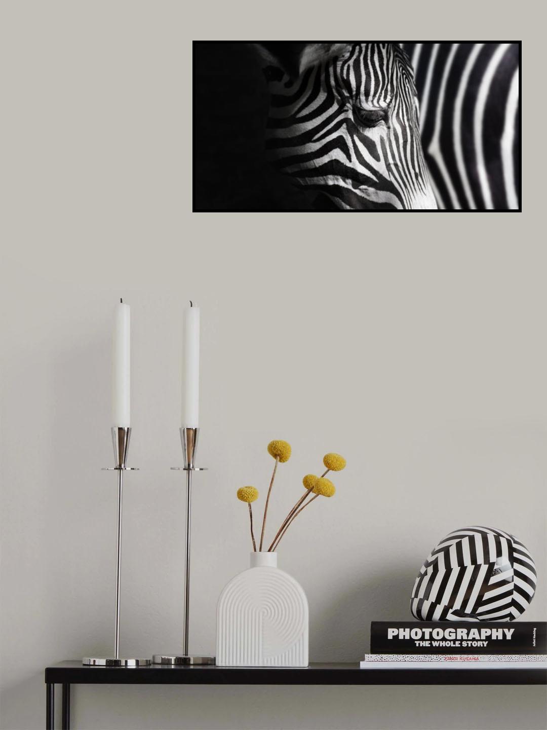 Overlap of stripes Poster och Canvastavla