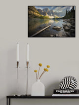 Moraine Calmness Poster och Canvastavla