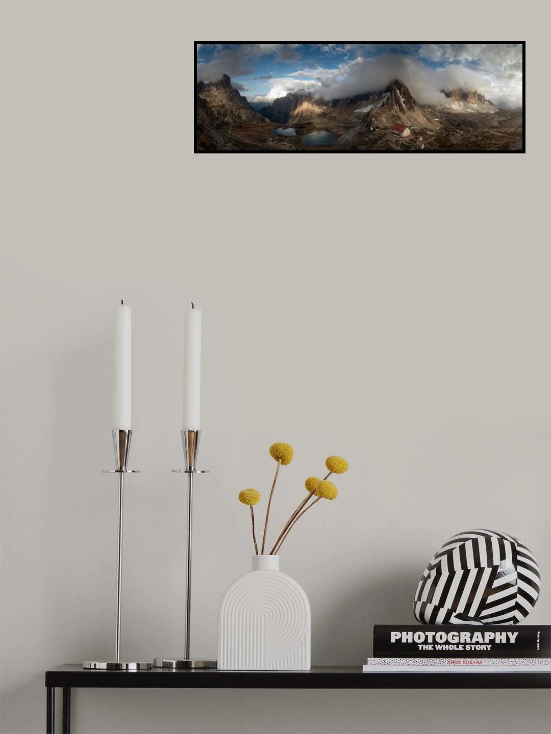 Panorama in Trecime Poster och Canvastavla
