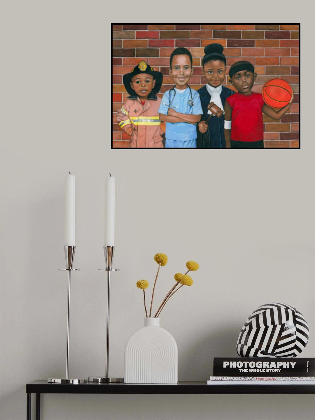 The Future Poster och Canvastavla