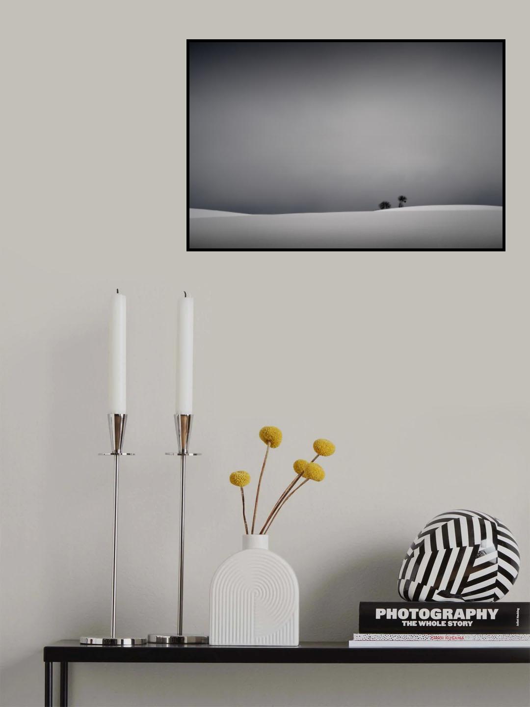 Winter minimal Poster och Canvastavla