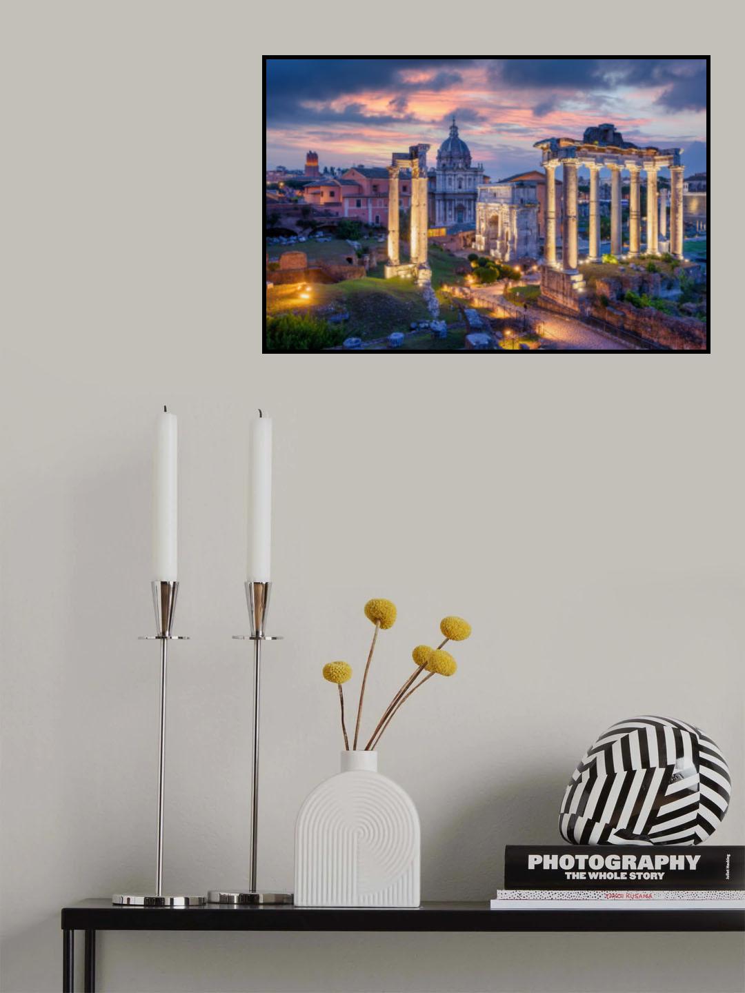 Rome, Italy Poster och Canvastavla
