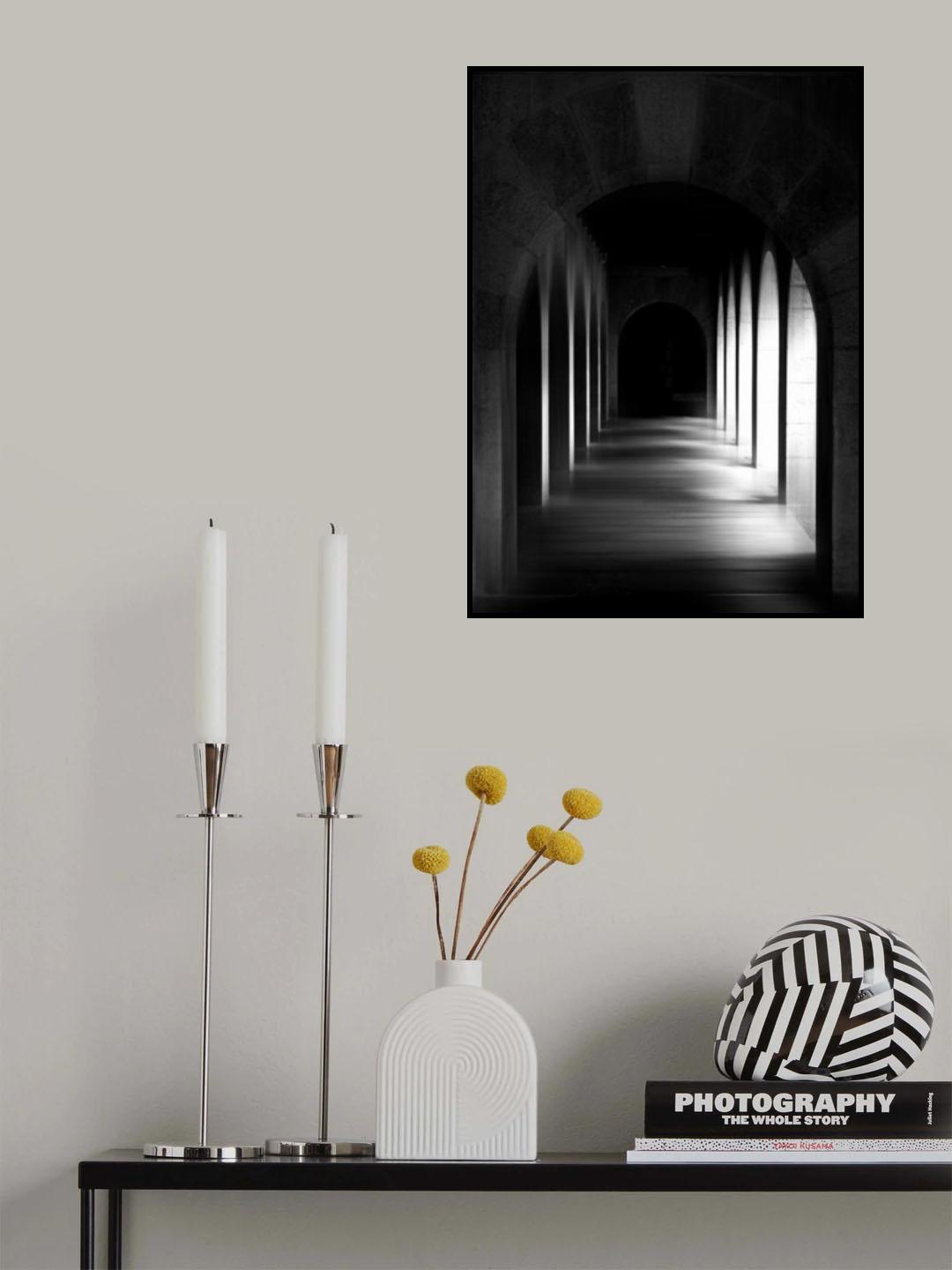 One Side Light Poster och Canvastavla