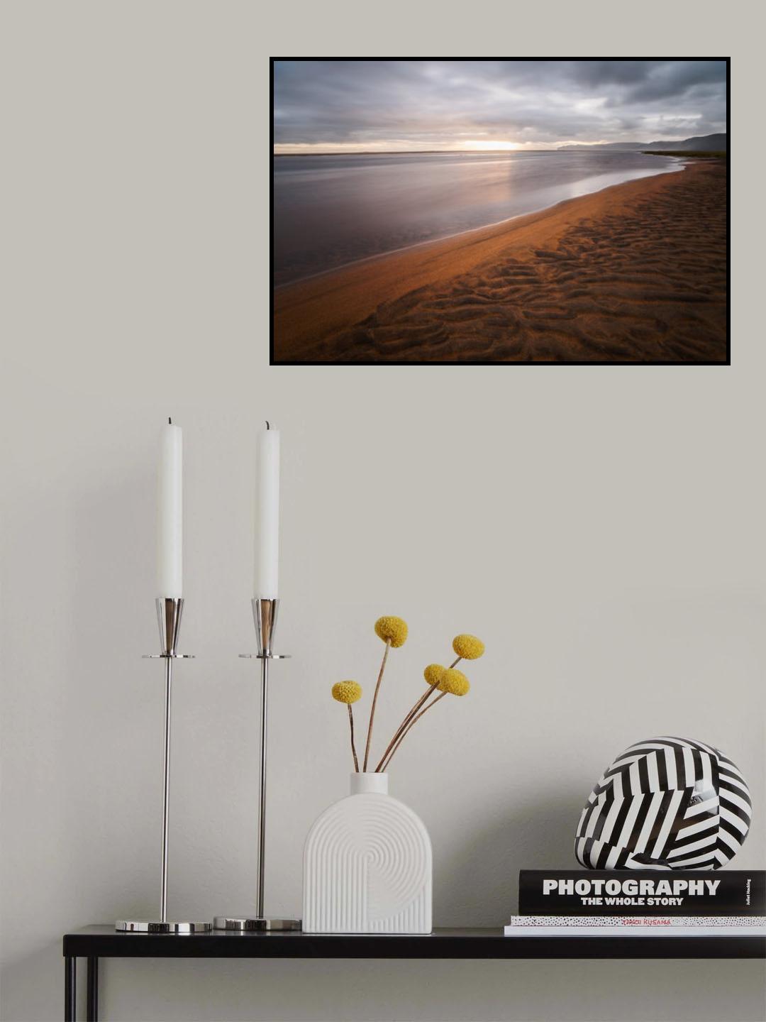 Silence, Sea and Sky Poster och Canvastavla