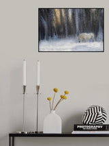 white in whites Poster och Canvastavla