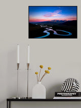 The setting sun Poster och Canvastavla