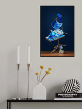 Perfect Blue Poster och Canvastavla