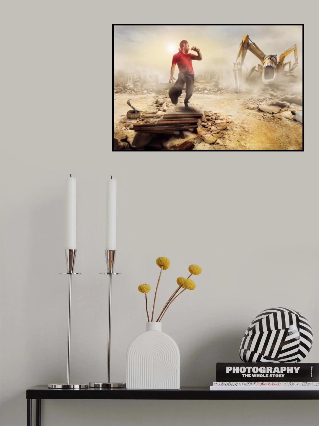 The Destructive Poster och Canvastavla