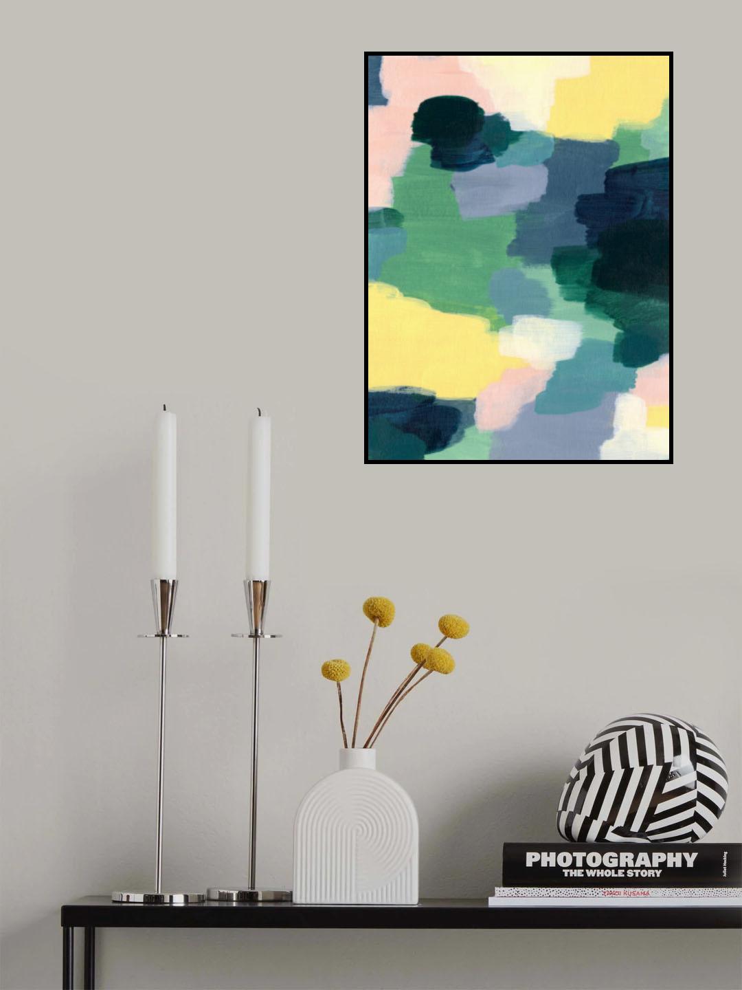 Abstract 65 Poster och Canvastavla