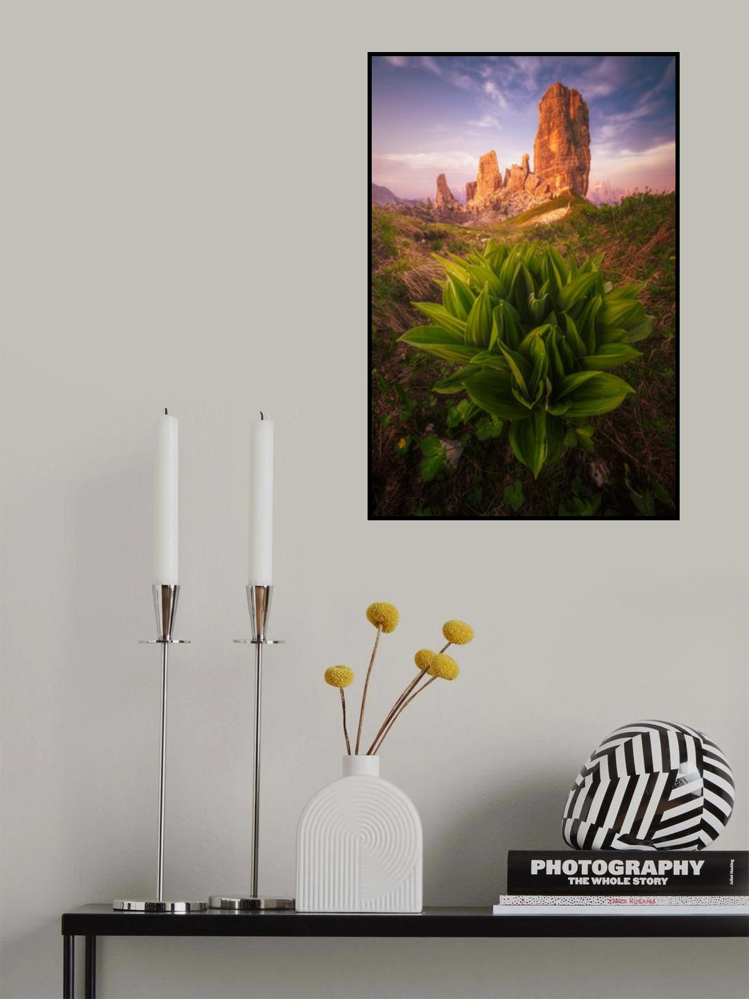 Cinque Torri Poster och Canvastavla