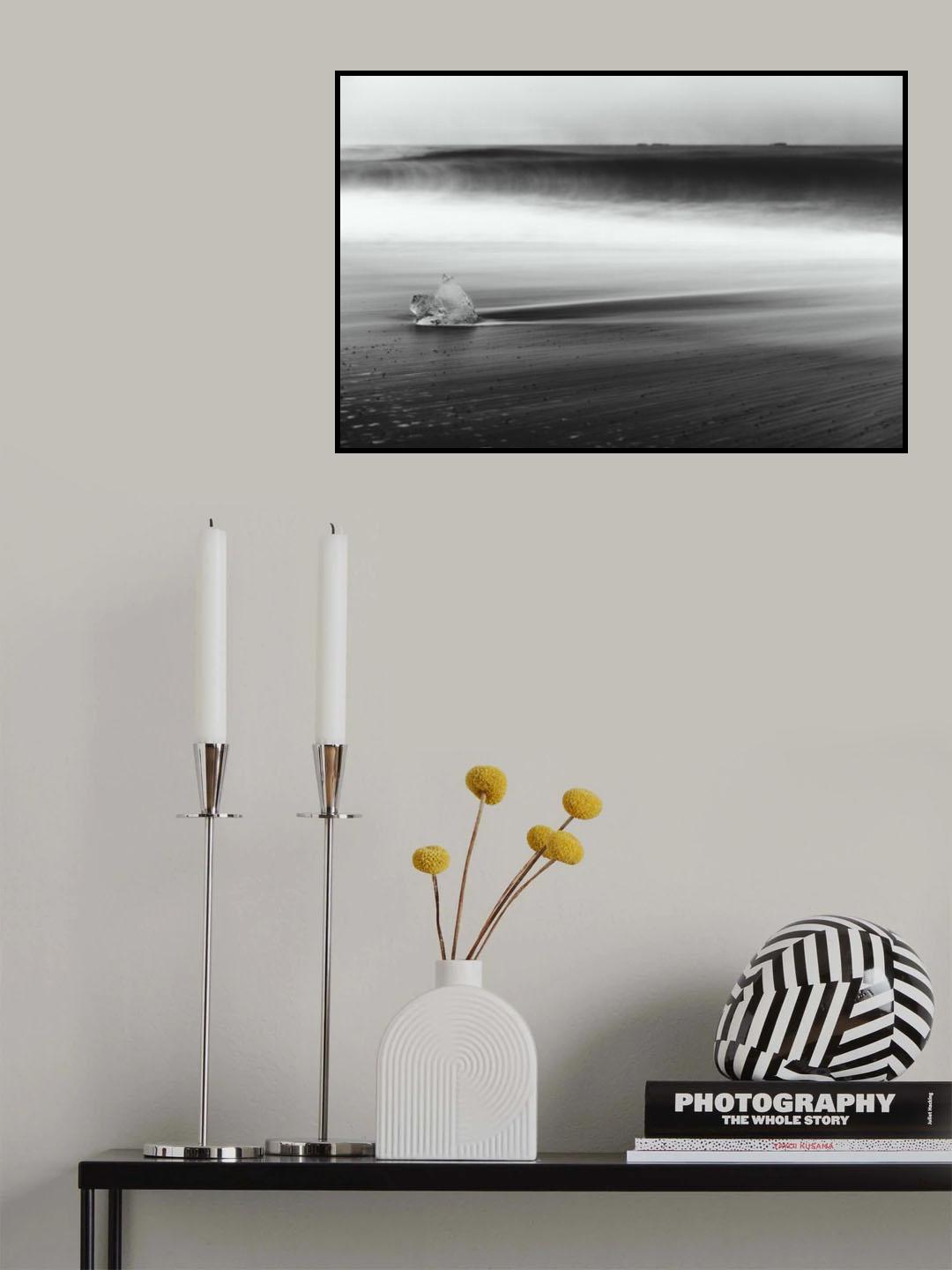 Icy Water Poster och Canvastavla