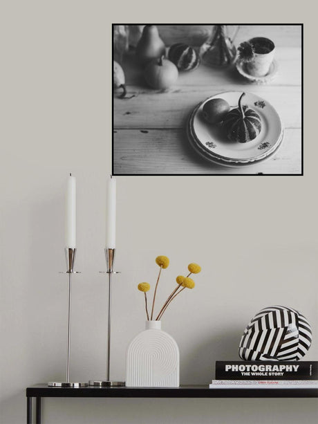 Autumn still life with pumpkins Poster och Canvastavla
