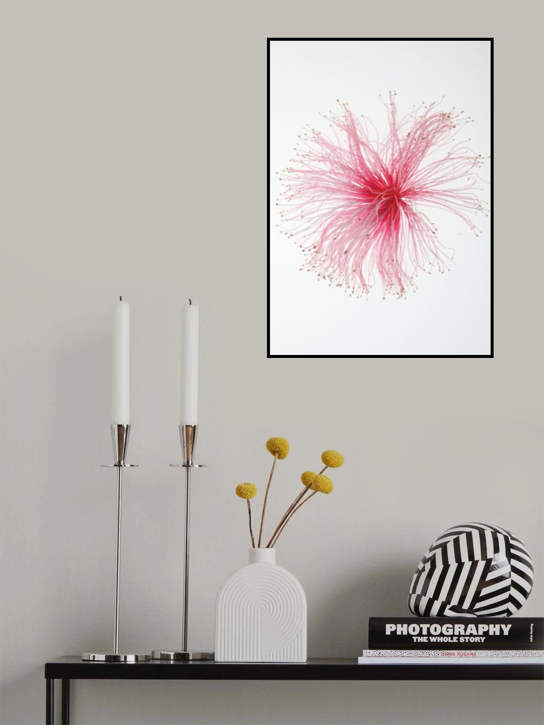 Botanical Paint Brush Poster och Canvastavla