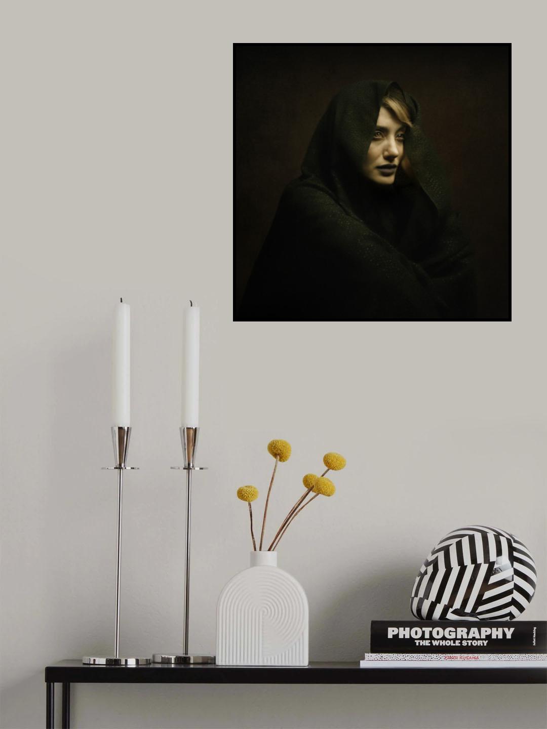 Persian Girl Poster och Canvastavla