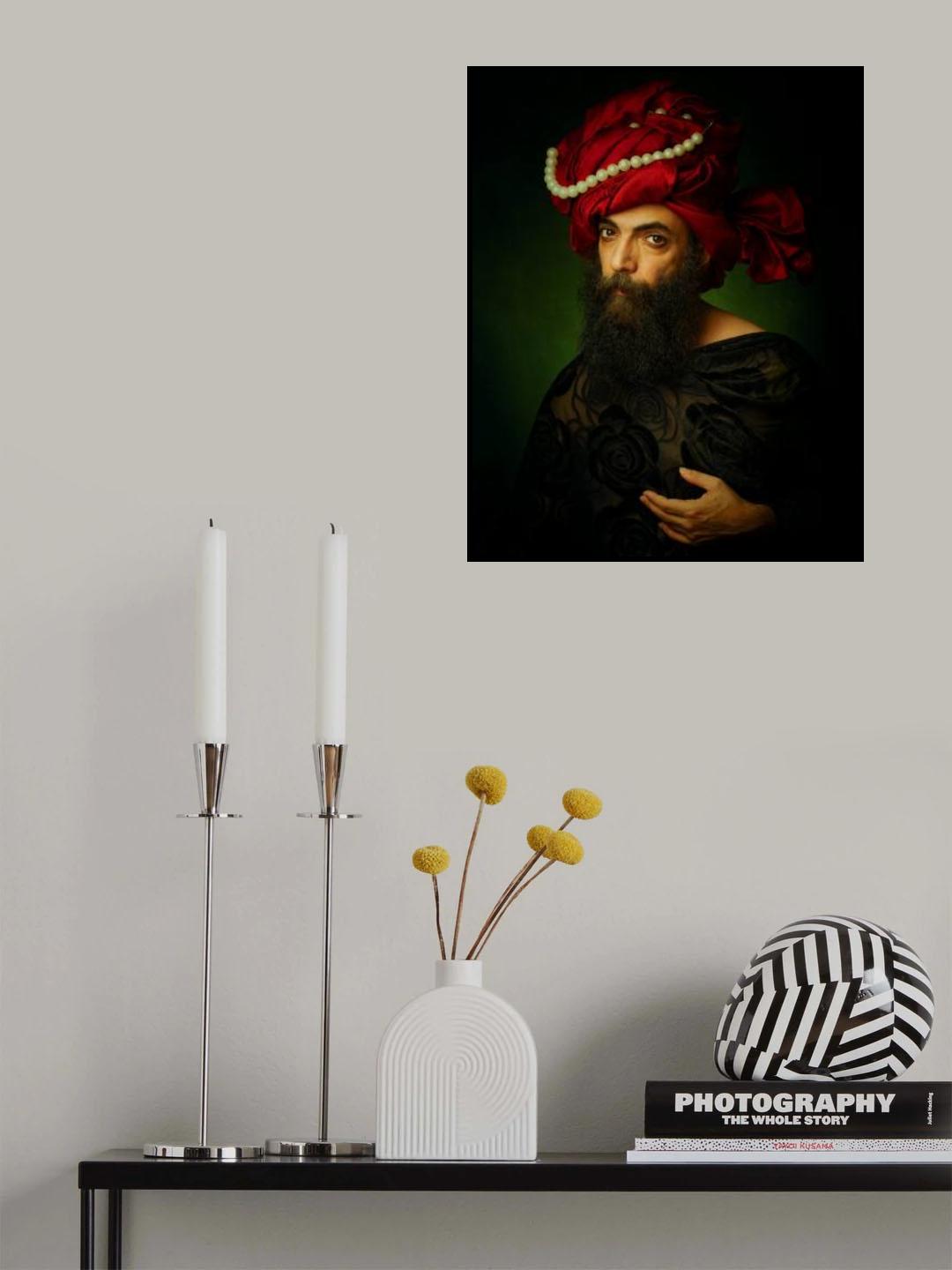Mehdi mokhtari Poster och Canvastavla