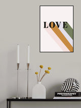 Love Poster och Canvastavla