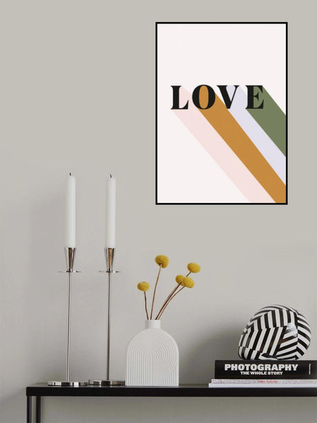 Love Poster och Canvastavla