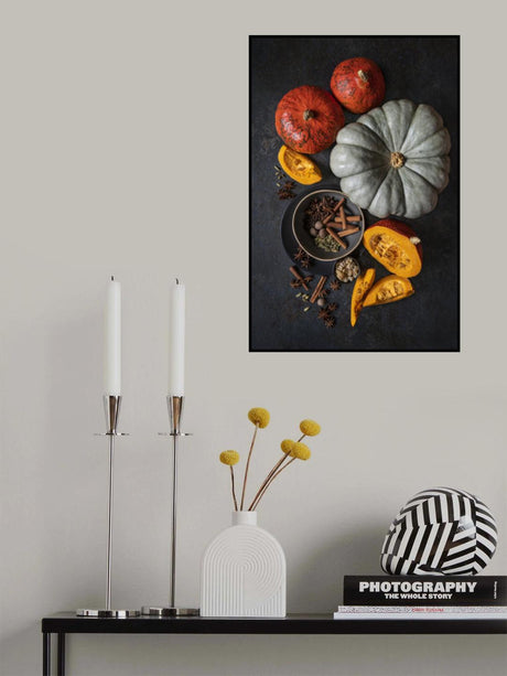 Autumn on the table Poster och Canvastavla