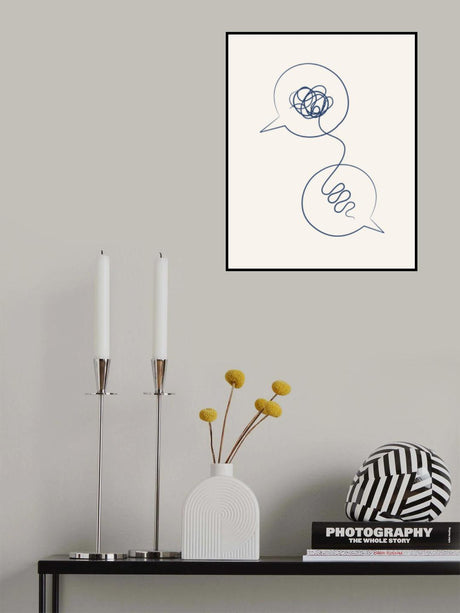 Speech Therapy Poster och Canvastavla