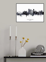 Chattanooga Tennessee Skyline Poster och Canvastavla