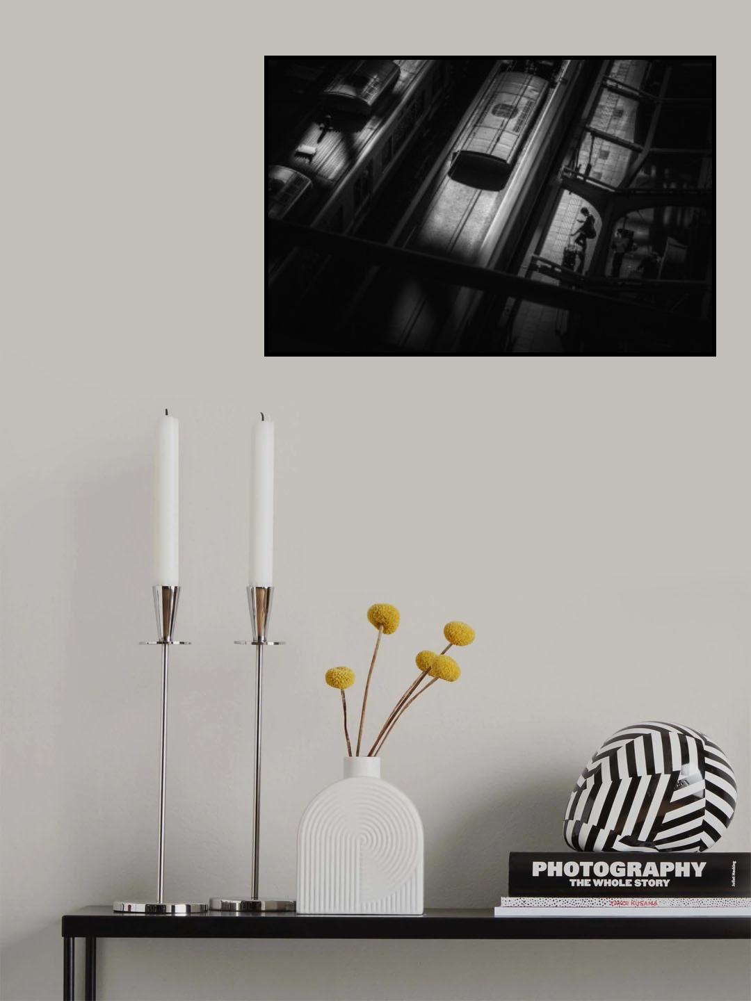 Man in waiting Poster och Canvastavla