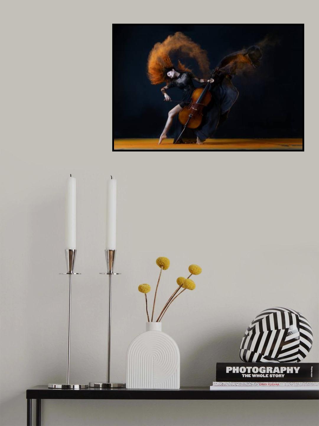 The color of my music Poster och Canvastavla