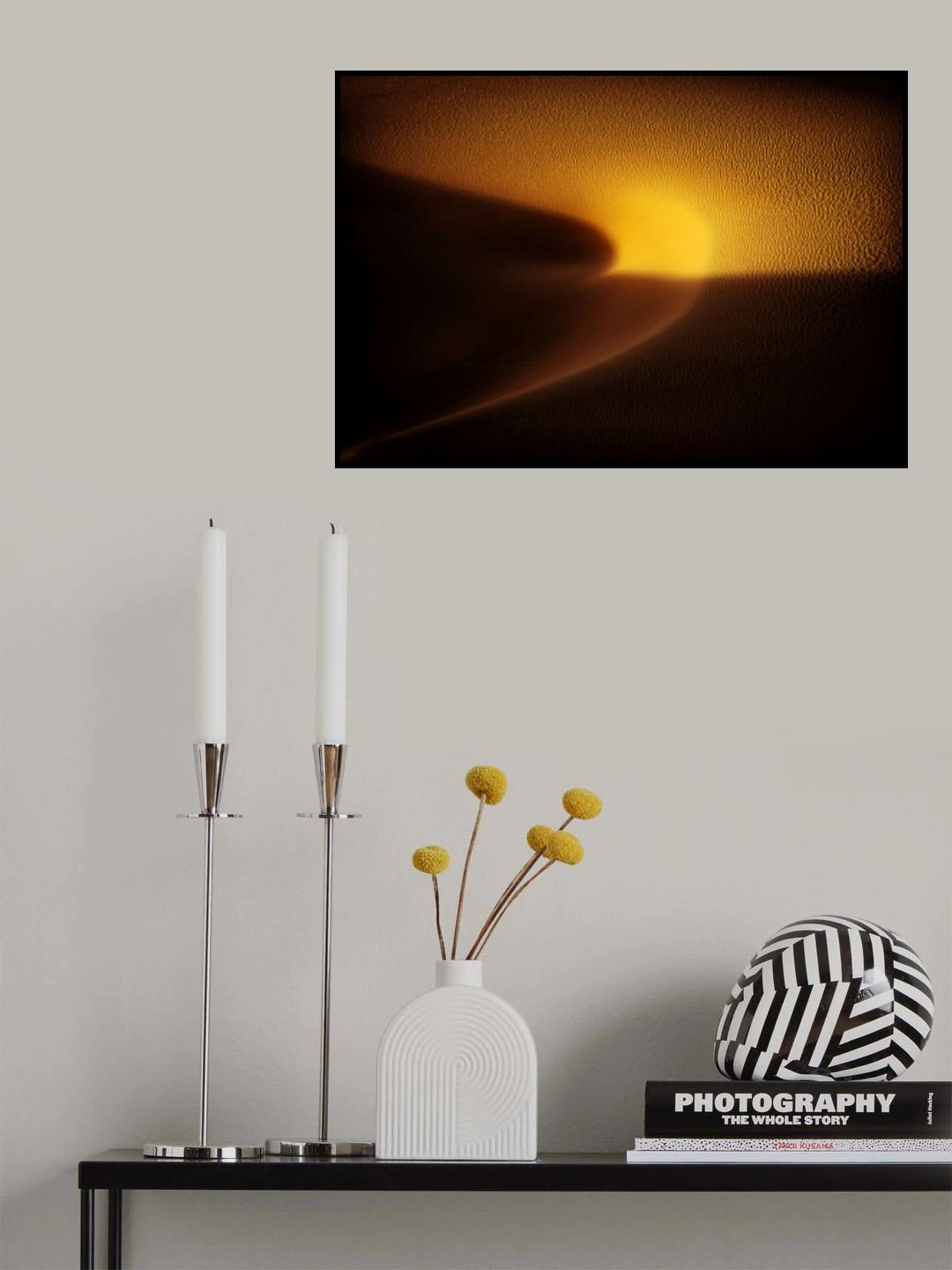 Golden Shades Poster och Canvastavla