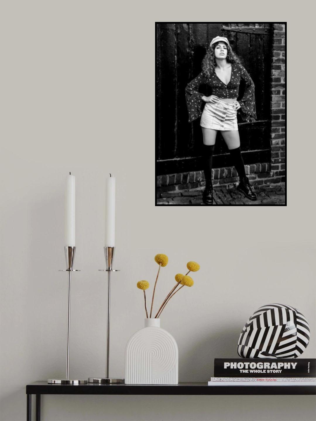 Cool Lady Poster och Canvastavla