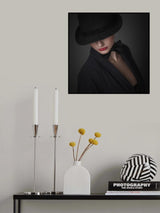 Hat Lady Poster och Canvastavla