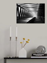 Road over the bridge. Poster och Canvastavla