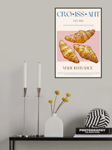 Croissant Print Poster