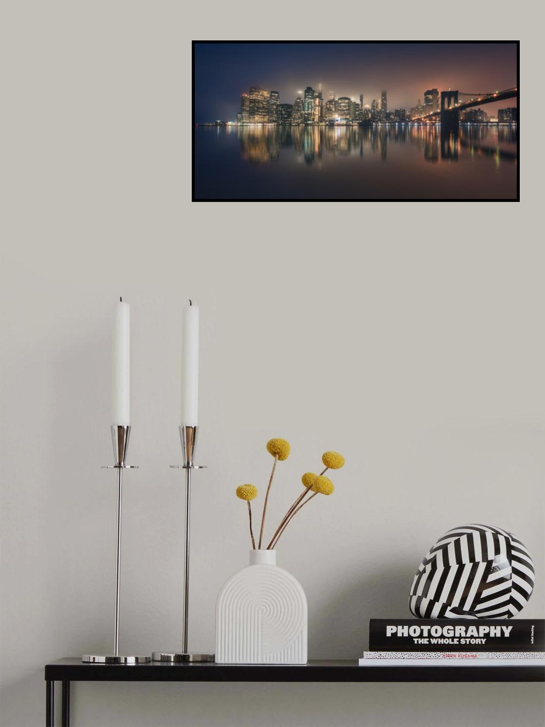 Fog Poster och Canvastavla