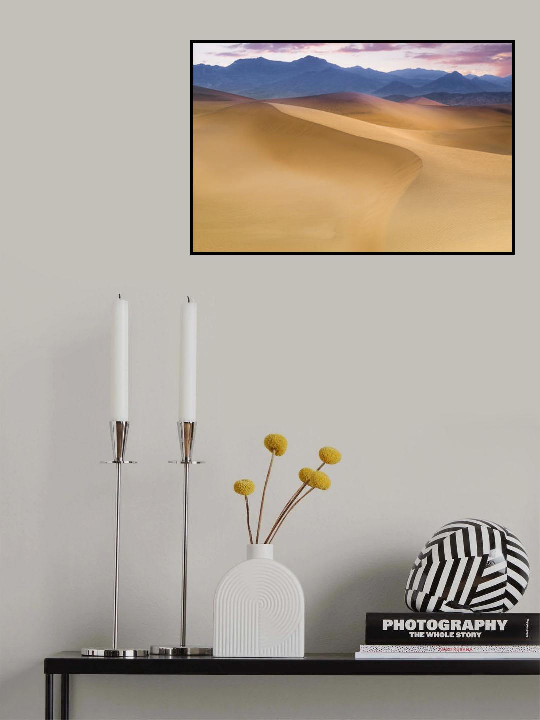 Mesquite flat sand dunes Poster och Canvastavla