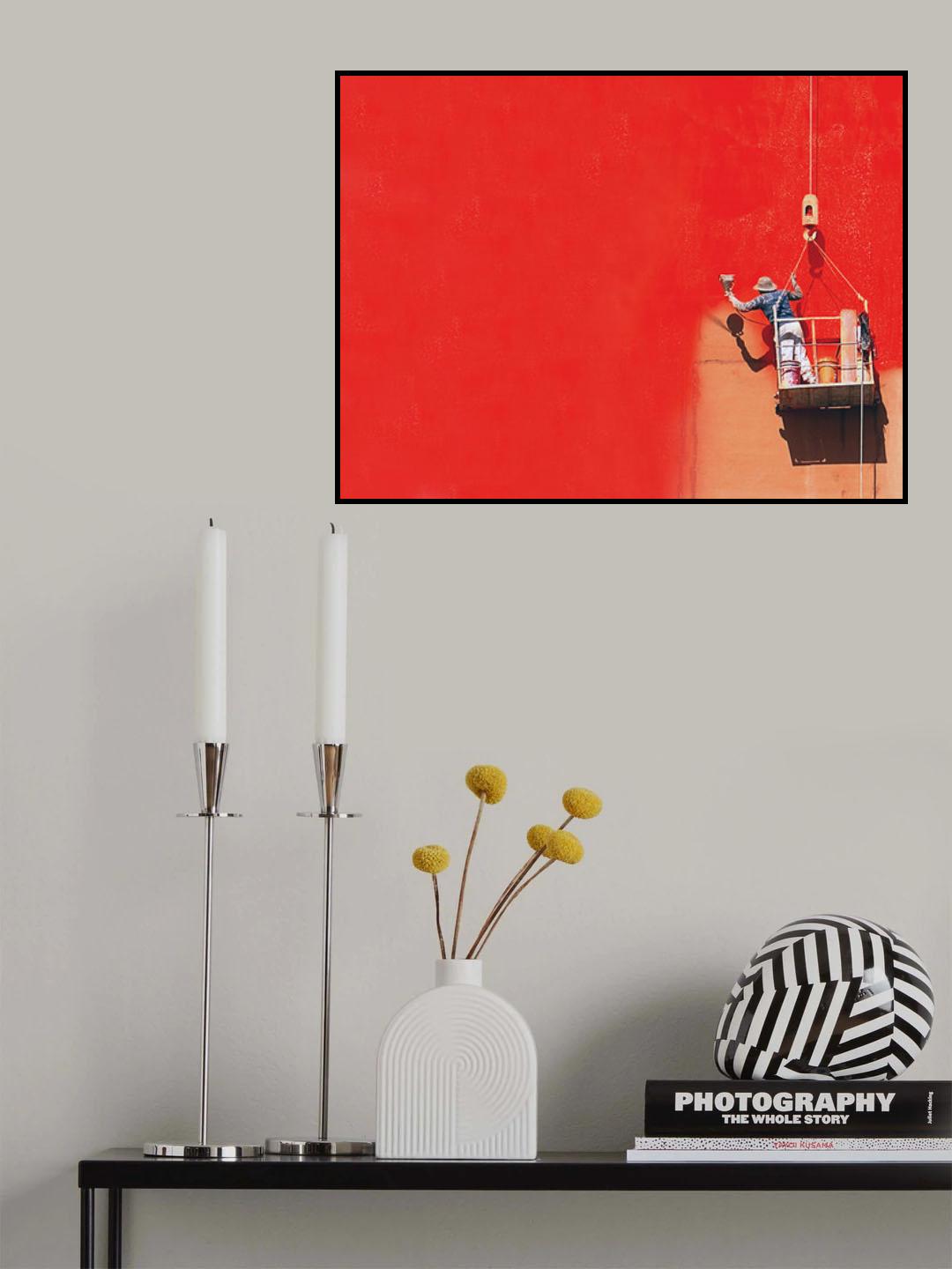 Worker Poster och Canvastavla