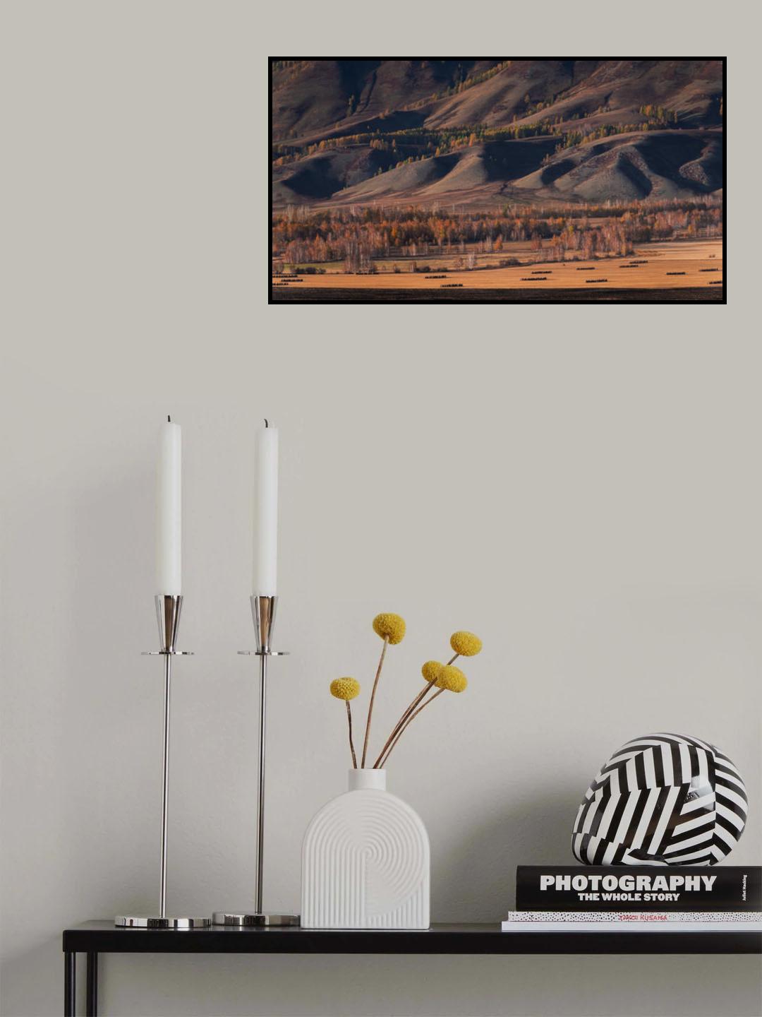 Haystacks Poster och Canvastavla