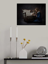 the reading girl Poster och Canvastavla